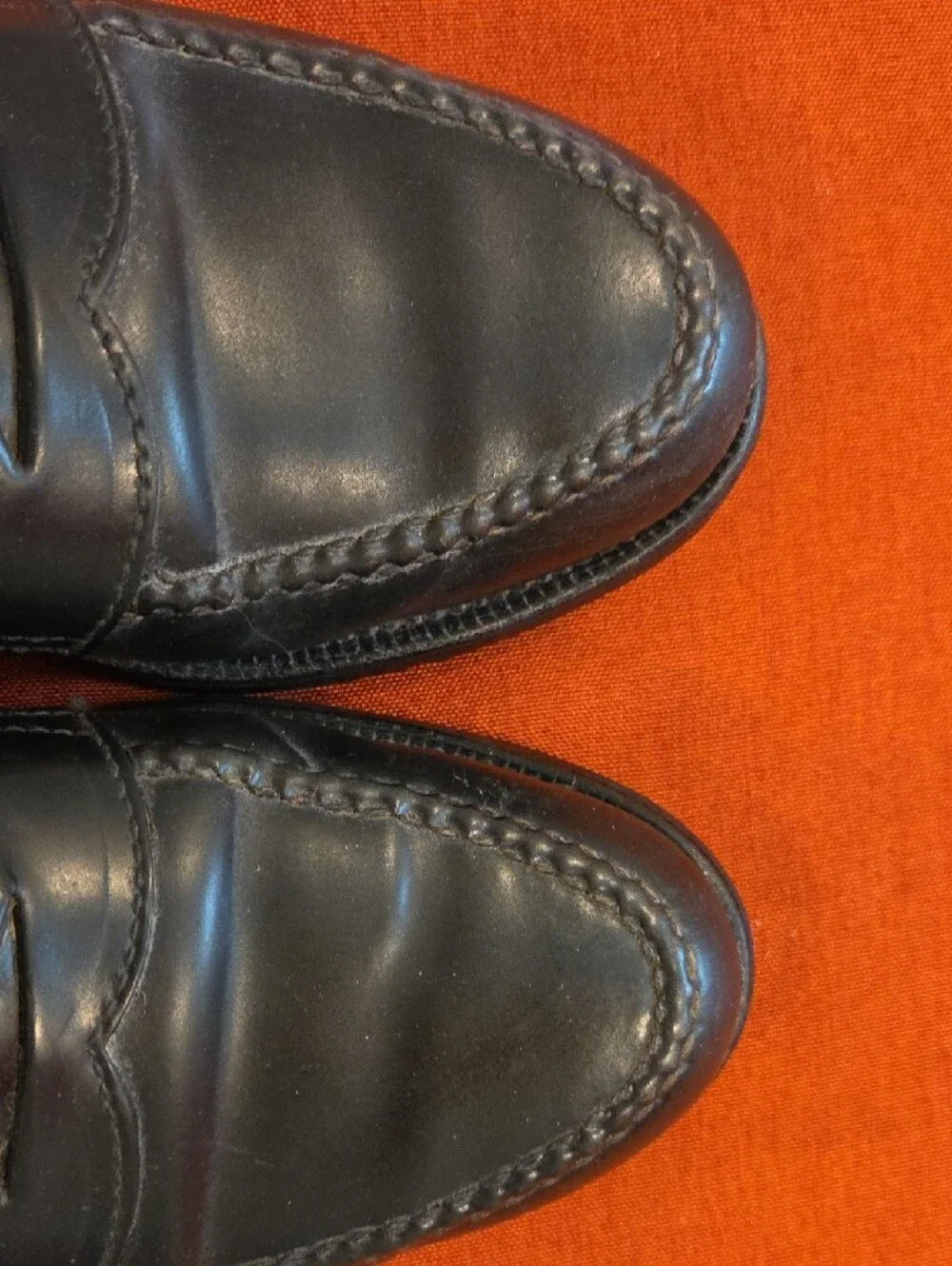 Alden Shell Cordovan Penny Loafers